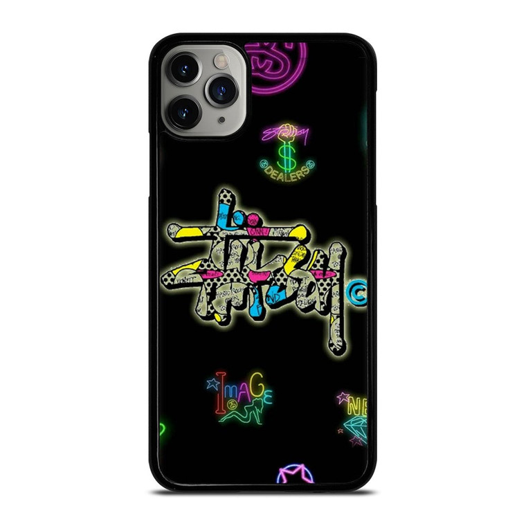 STUSSY LOGO COLOR FULL iPhone 11 Pro Max Case Cover