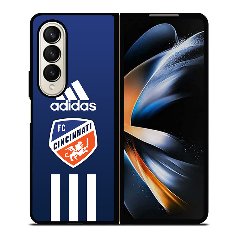 FC CINCINNATI ADIDAS STRIPES Samsung Galaxy Z Fold 4 Case Cover FC CINCINNATI ADIDAS STRIPES Samsung Galaxy Z Fold 4 Case Cover