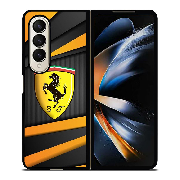 FERRARI SPORT CAR EMBLEM Samsung Galaxy Z Fold 4 Case Cover