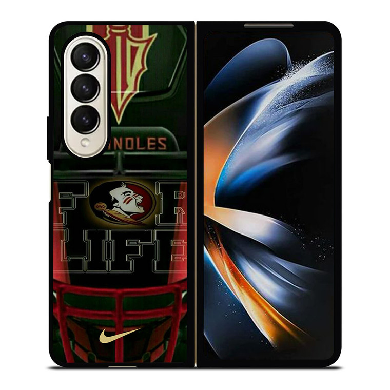 FLORIDA STATES FSU FOR LIFE Samsung Galaxy Z Fold 4 Case Cover FLORIDA STATES FSU FOR LIFE Samsung Galaxy Z Fold 4 Case Cover