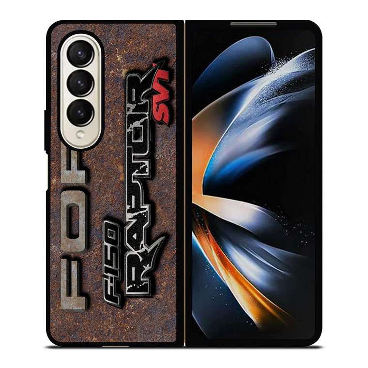 FORD RAPTOR METAL LOGO Samsung Galaxy Z Fold 4 Case Cover