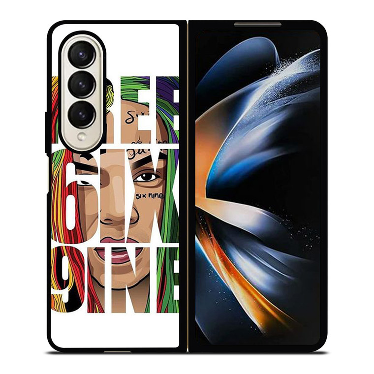 FREE 6IX9INE 69 SIXNINE CARTOON RAPPER Samsung Galaxy Z Fold 4 Case Cover