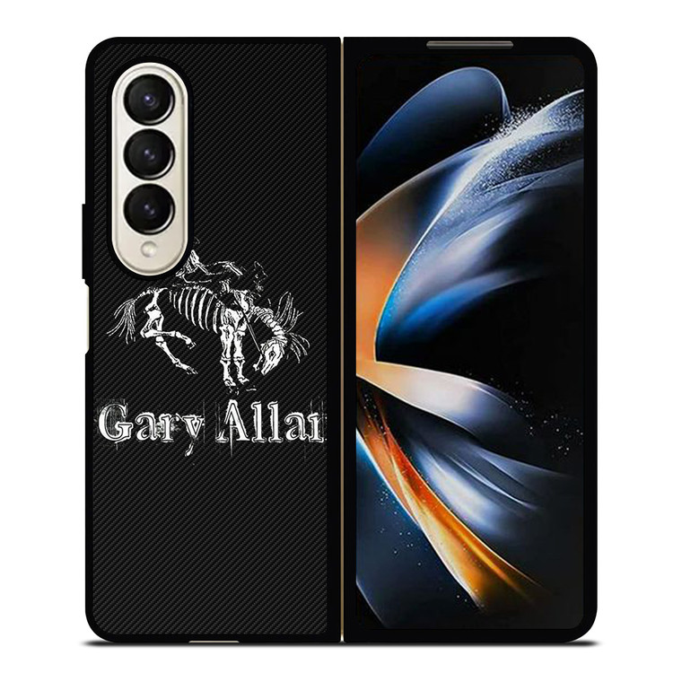 GARY ALLAN LOGO CARBON Samsung Galaxy Z Fold 4 Case Cover