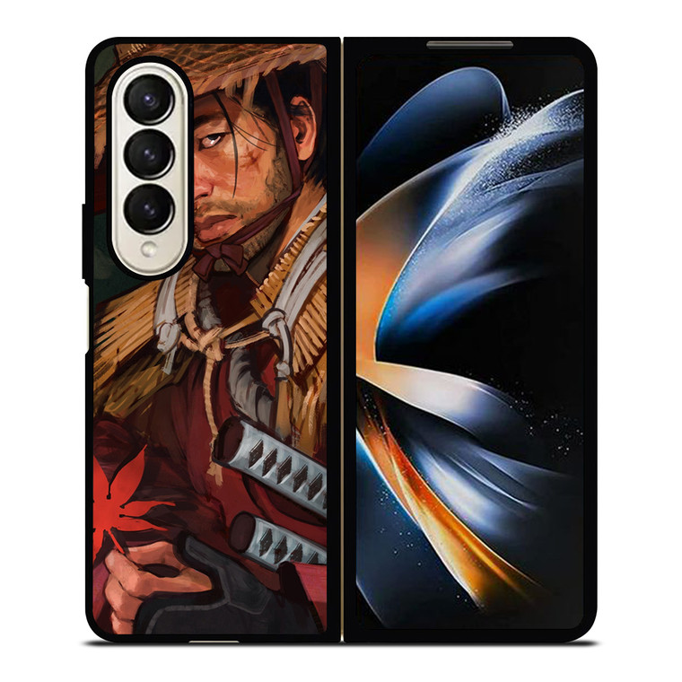 GHOST OF TSUSHIMA JIN SAKAI ART Samsung Galaxy Z Fold 4 Case Cover