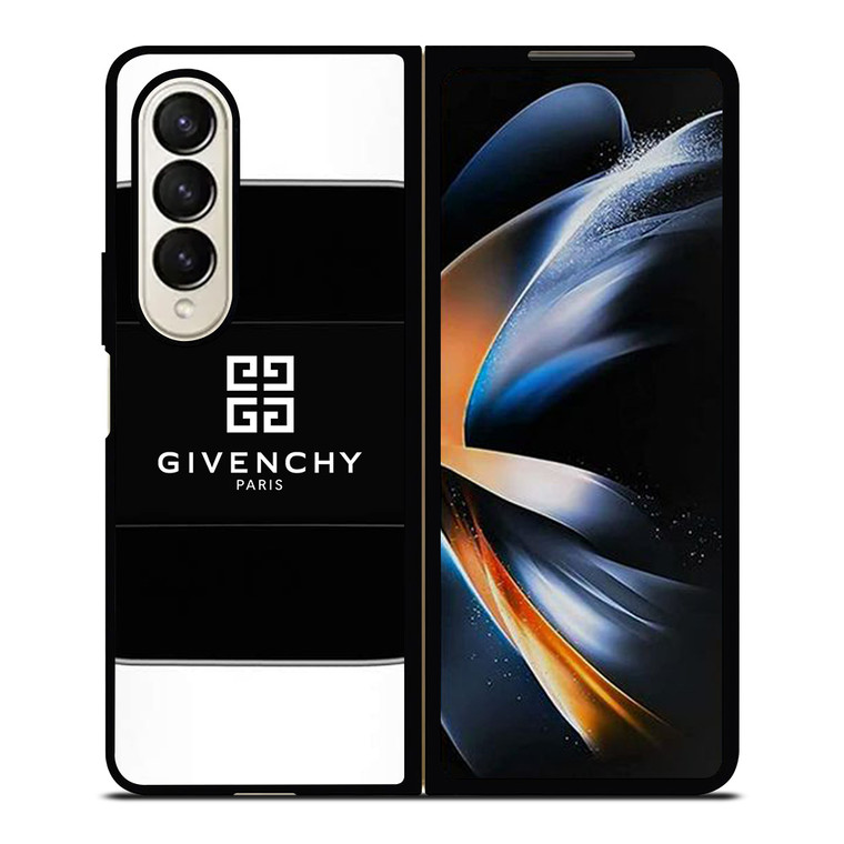 GIVENCHY PARIS BLACK LOGO Samsung Galaxy Z Fold 4 Case Cover