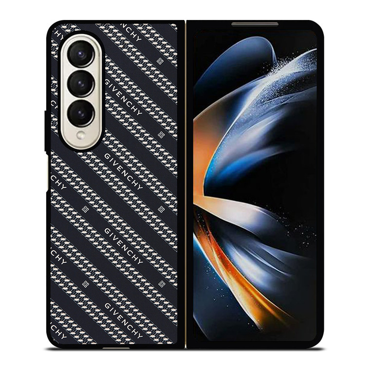 GIVENCHY PARIS LOGO PATTERN Samsung Galaxy Z Fold 4 Case Cover