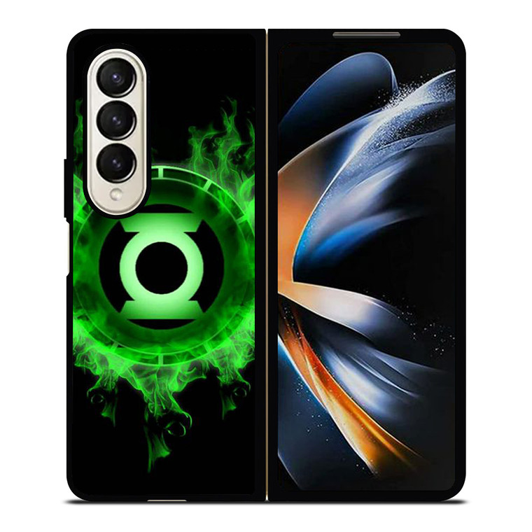 GREEN LANTERN SUPER HERO LOGO Samsung Galaxy Z Fold 4 Case Cover