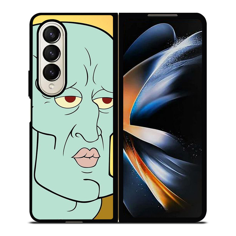HANDSOME SQUIDWARD CARTOON Samsung Galaxy Z Fold 4 Case Cover