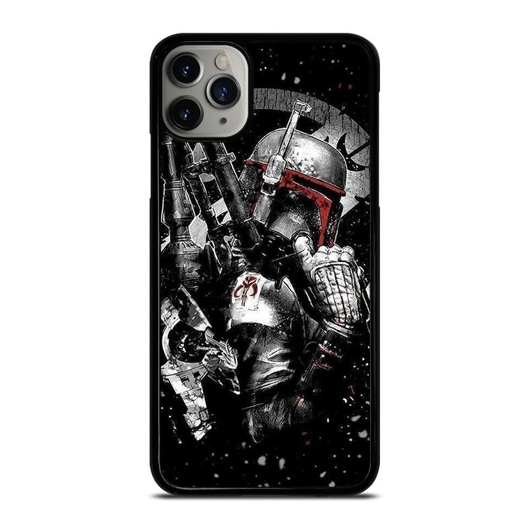 STAR WARS BOBA FETT ART iPhone 11 Pro Max Case Cover
