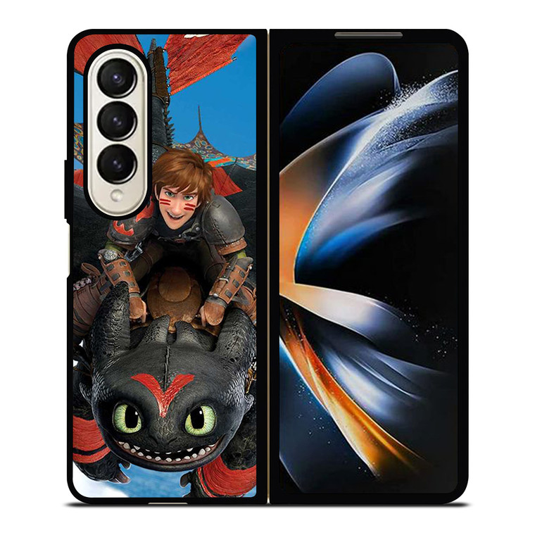 HICCUP AND TOOTHLESS TRAIN YOUR DRAGON Samsung Galaxy Z Fold 4 Case Cover