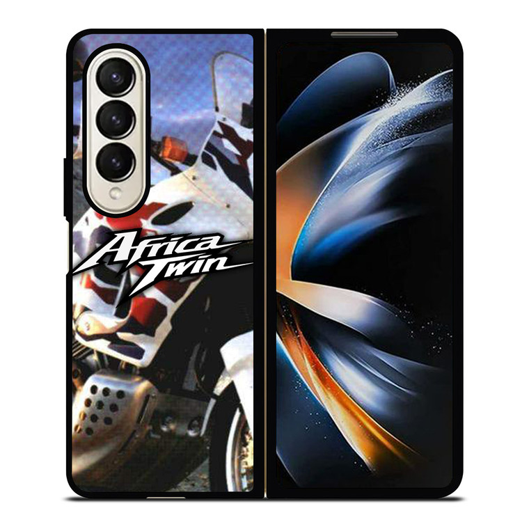 HONDA AFRICA TWIN RETRO Samsung Galaxy Z Fold 4 Case Cover