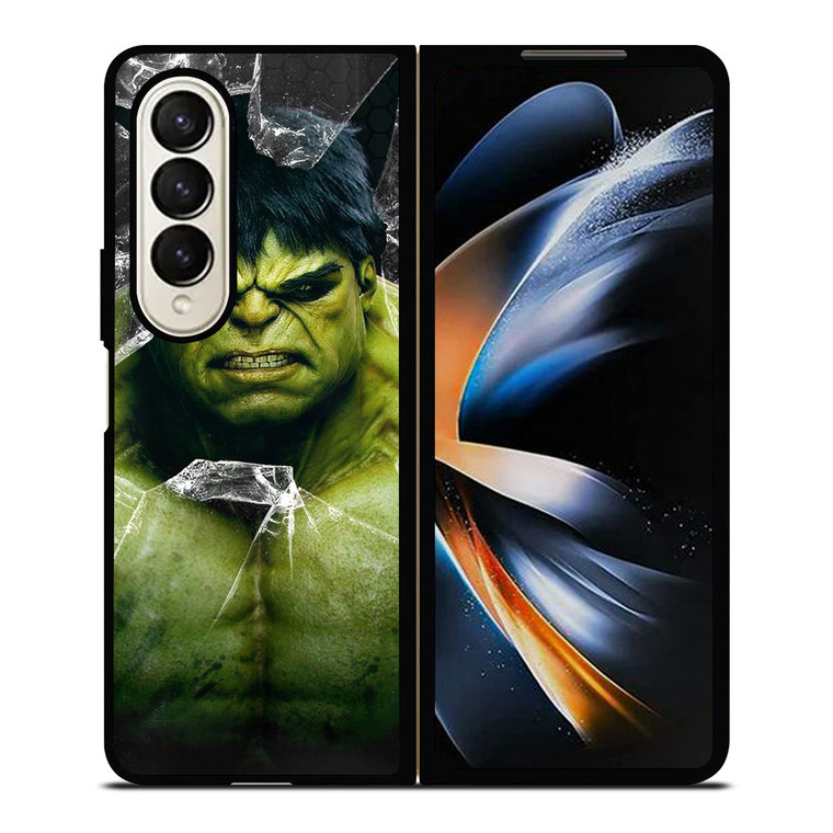 INCREDIBLE HULK CRACKS GLASS Samsung Galaxy Z Fold 4 Case Cover