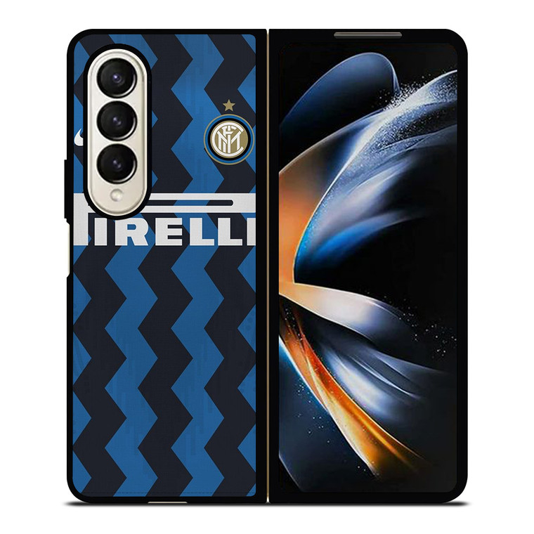 INTER MILAN 2020 HOME JERSEY Samsung Galaxy Z Fold 4 Case Cover