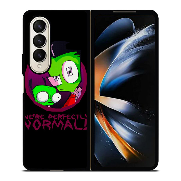 INVADER ZIM ALIEN WE ARE NORMAL Samsung Galaxy Z Fold 4 Case Cover