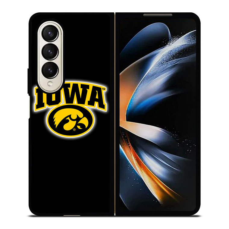 IOWA HAWKEYES ICON 2 Samsung Galaxy Z Fold 4 Case Cover