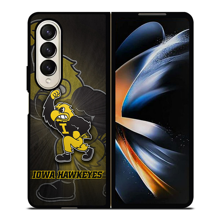 IOWA HAWKEYES MASCOT Samsung Galaxy Z Fold 4 Case Cover