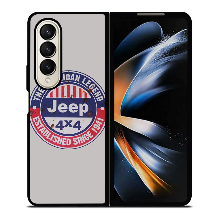 JEEP THE AMERICAN LEGEND 1941 Samsung Galaxy Z Fold 4 Case Cover