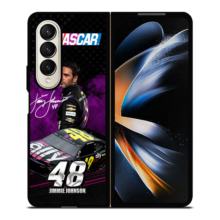 JIMMIE JOHNSON NASCAR Samsung Galaxy Z Fold 4 Case Cover