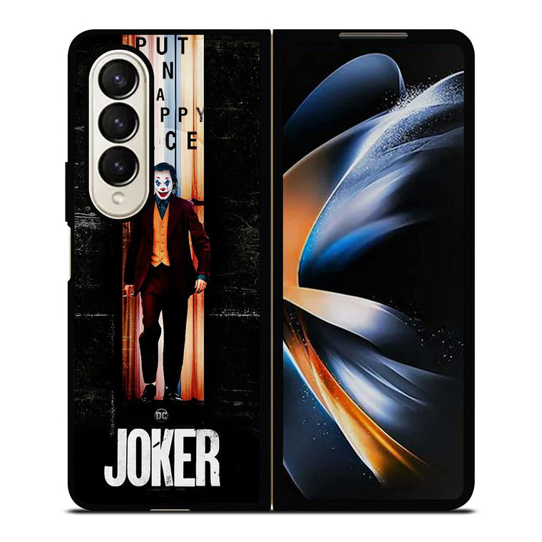 JOKER PUT ON A HAPPY FACE Samsung Galaxy Z Fold 4 Case Cover