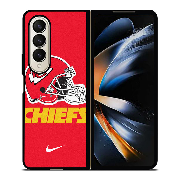 KANSAS CITY CHIEFS HELMET Samsung Galaxy Z Fold 4 Case Cover