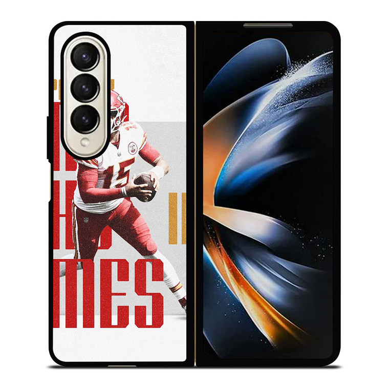 KANSAS CITY PATRICK MAHOMES NFL Samsung Galaxy Z Fold 4 Case Cover