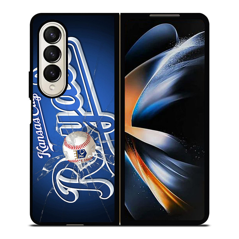 KANSAS CITY ROYALS BASEBALL LOGO Samsung Galaxy Z Fold 4 Case Cover