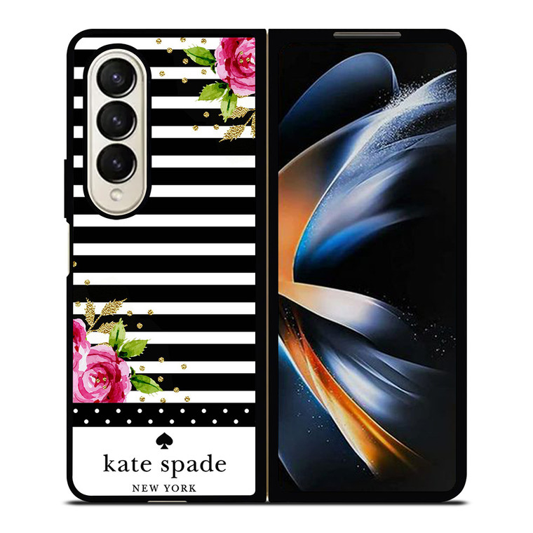 KATE SPADE FLORAL POLKADOTS Samsung Galaxy Z Fold 4 Case Cover