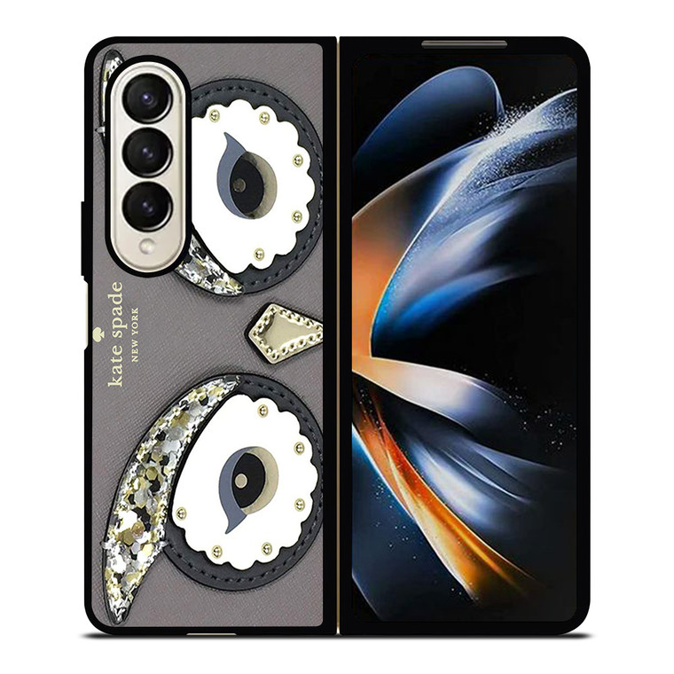 KATE SPADE OWL APPLIQUE Samsung Galaxy Z Fold 4 Case Cover