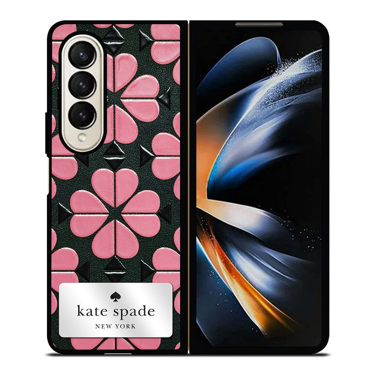 KATE SPADE PINK LOVE COLLAGE Samsung Galaxy Z Fold 4 Case Cover