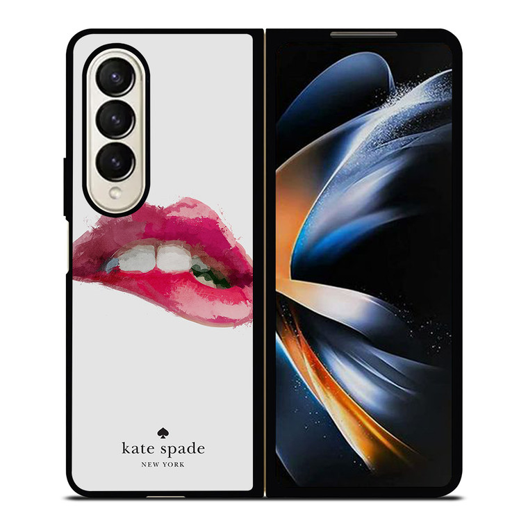 KATE SPADE RED LIPS Samsung Galaxy Z Fold 4 Case Cover