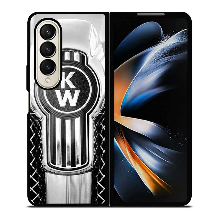 KENWORTH TRUCK SILVER LOGO Samsung Galaxy Z Fold 4 Case Cover