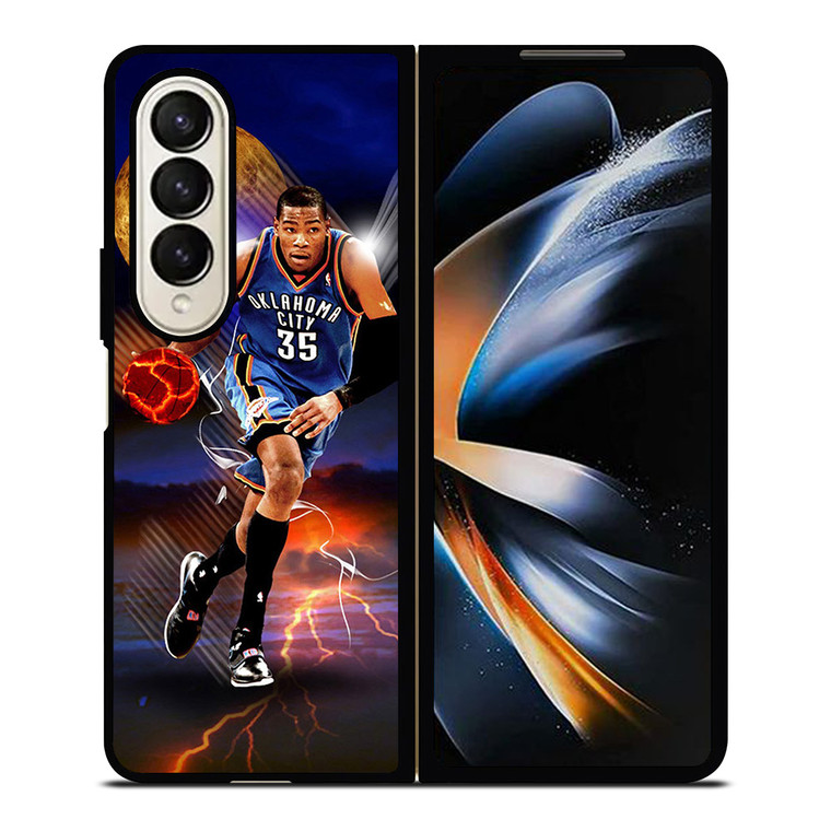 KEVIN DURANT OKLAHOMA CITY NBA Samsung Galaxy Z Fold 4 Case Cover
