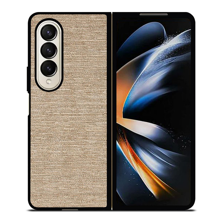 KHAKI FABRIC Samsung Galaxy Z Fold 4 Case Cover