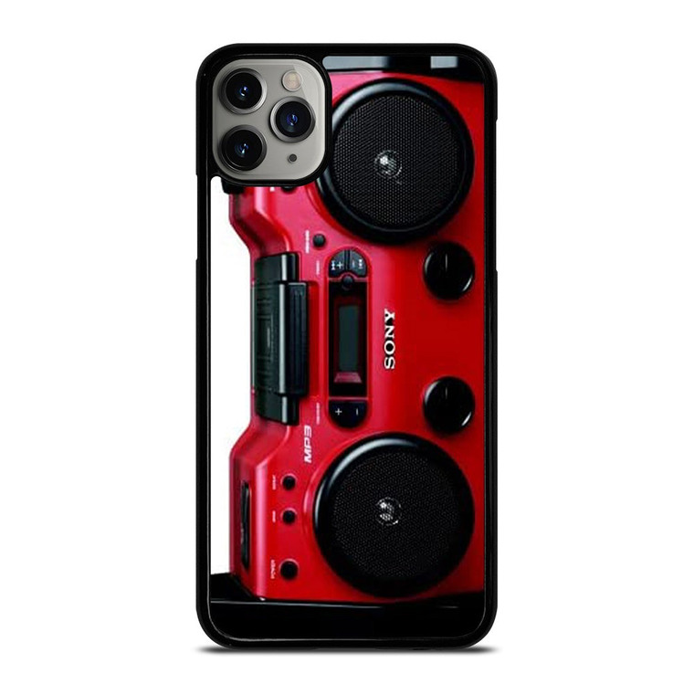 SONY BOOMBOX JOBSITE RADIO iPhone 11 Pro Max Case Cover