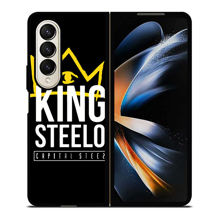 KING STEELO CAPITAL STEEZ LOGO Samsung Galaxy Z Fold 4 Case Cover