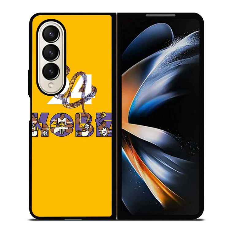 KOBE BRYANT LA LAKERS ICON Samsung Galaxy Z Fold 4 Case Cover