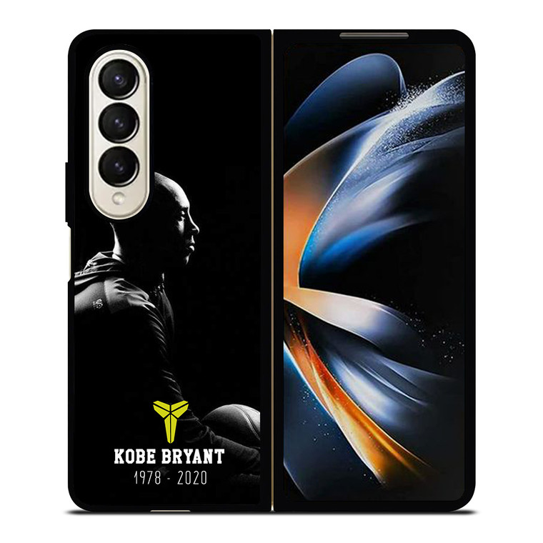 KOBE BRYANT RIP BLACK MAMBA Samsung Galaxy Z Fold 4 Case Cover