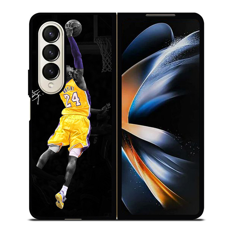 LA LAKERS KOBE BRYANT SIGNATURE Samsung Galaxy Z Fold 4 Case Cover