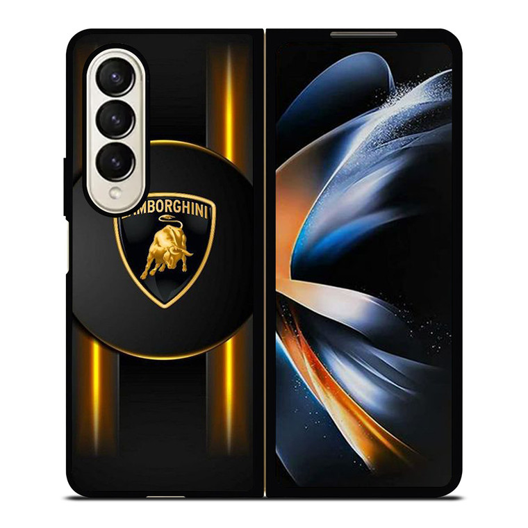 LAMBORGHINI CAR LOGO EMBLEM Samsung Galaxy Z Fold 4 Case Cover