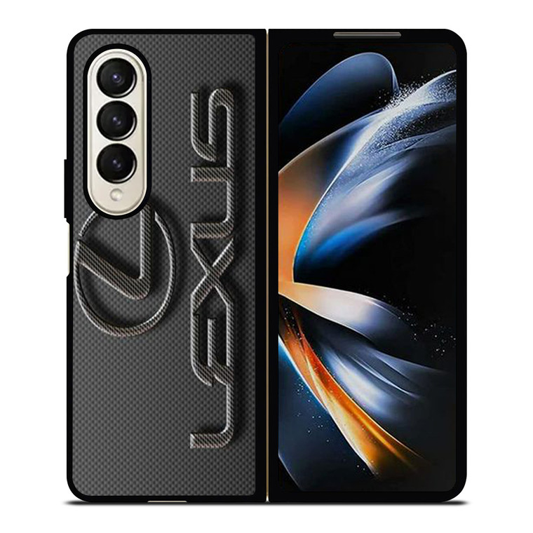 LEXUS CAR LOGO CARBON Samsung Galaxy Z Fold 4 Case Cover