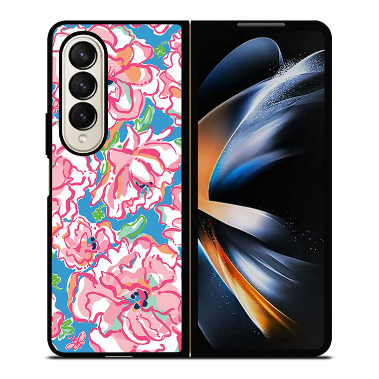 LILLY PULITZER FLOWER Samsung Galaxy Z Fold 4 Case Cover