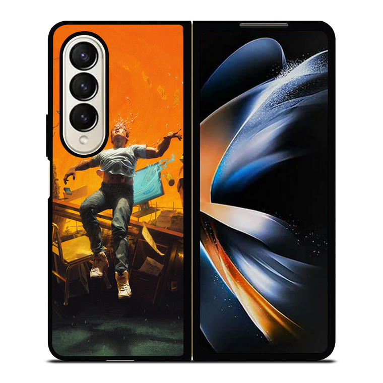 LOGIC RAPPER NO PRESSURE Samsung Galaxy Z Fold 4 Case Cover