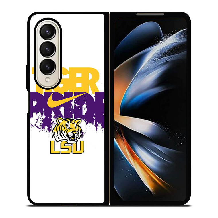 LSU TIGERS NIKE LOGO Samsung Galaxy Z Fold 4 Case Cover