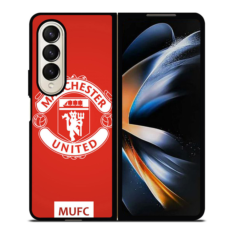 MANCHESTER UNITED FC RED DEVILS Samsung Galaxy Z Fold 4 Case Cover