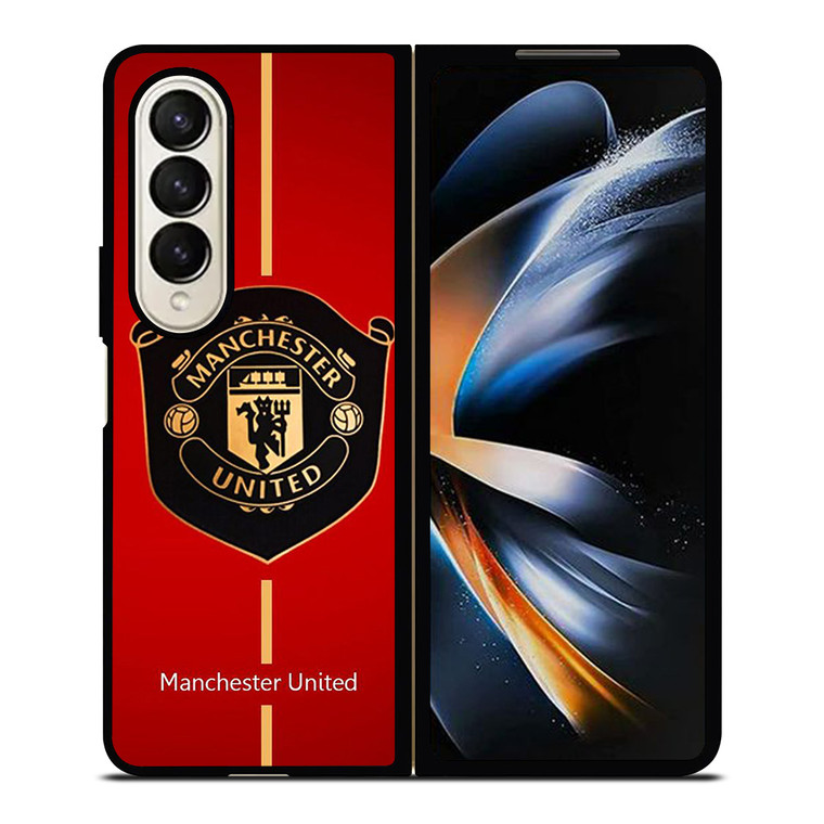 MANCHESTER UNITED MU LOGO Samsung Galaxy Z Fold 4 Case Cover