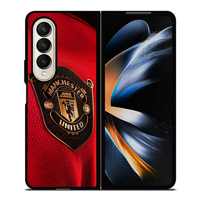 MANCHESTER UNITED NEW LOGO JERSEY Samsung Galaxy Z Fold 4 Case Cover
