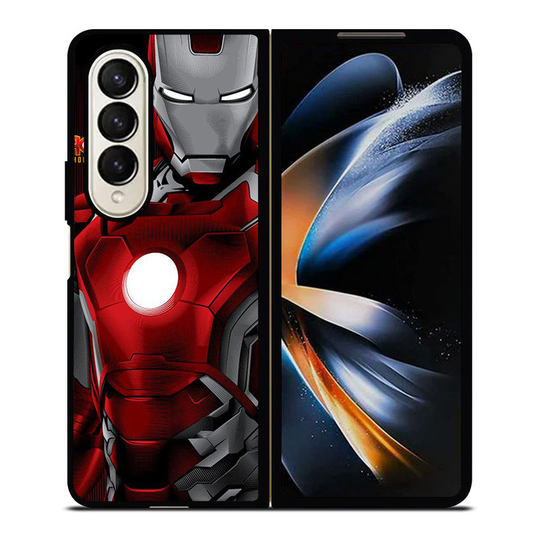 MARVEL IRONMAN STRAIGHT POTRAIT LINE Samsung Galaxy Z Fold 4 Case Cover