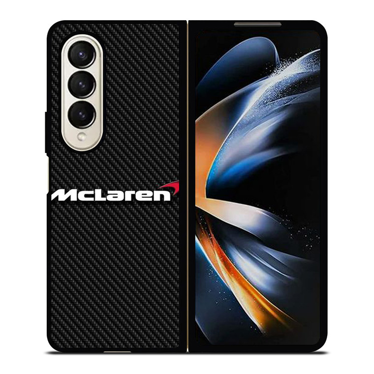 MCLAREN LOGO CARBON Samsung Galaxy Z Fold 4 Case Cover