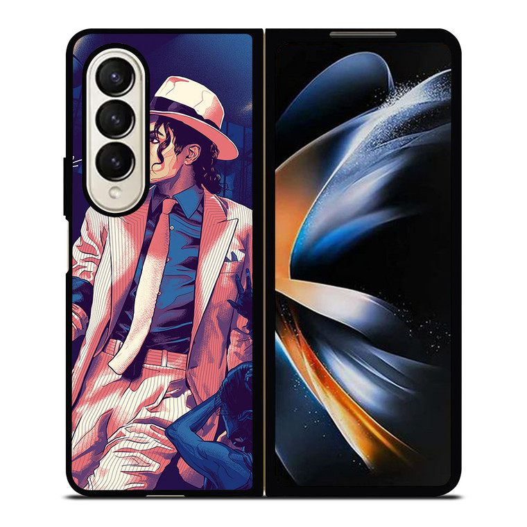 MICHAEL JACKSON SMOOTH CRIMINAL Samsung Galaxy Z Fold 4 Case Cover