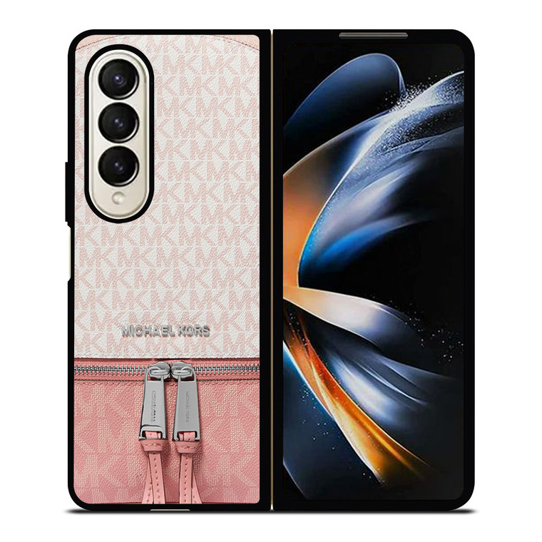 MICHAEL KORS MK LOGO BACKPACK PINK BAG Samsung Galaxy Z Fold 4 Case Cover